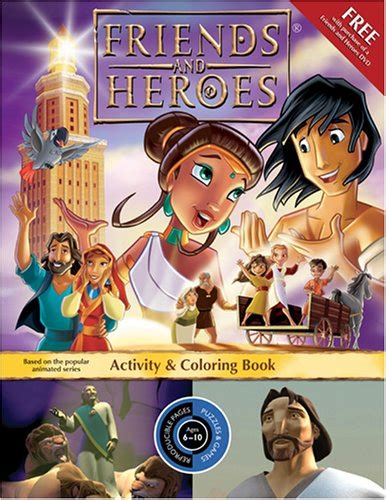 Friends and Heroes Activity & Coloring Book : Amazon.in: Books