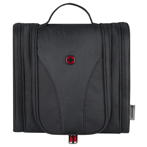 WENGER Water-Resistant Toiletry Bag & Kit with Antibacterial Lining and ...