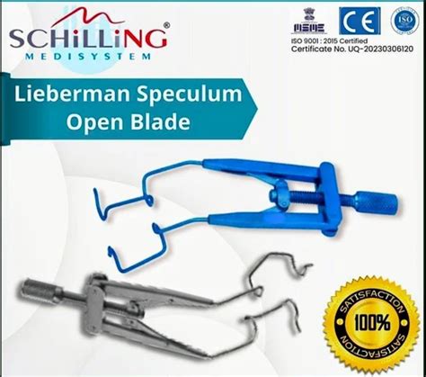 Eye Instrument - Lieberman Speculum Open Blade Trader - Wholesaler ...