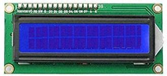 1602 (16x2) LCD Display with I2C/IIC interface - Blue Backlight – RoboHUB