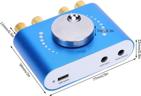 Buy Wireless Audio Receiver, 20W+20W Power Amplifier Power Amplifier ...
