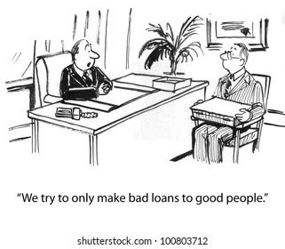 Questioning Banker Cartoon 的图像结果