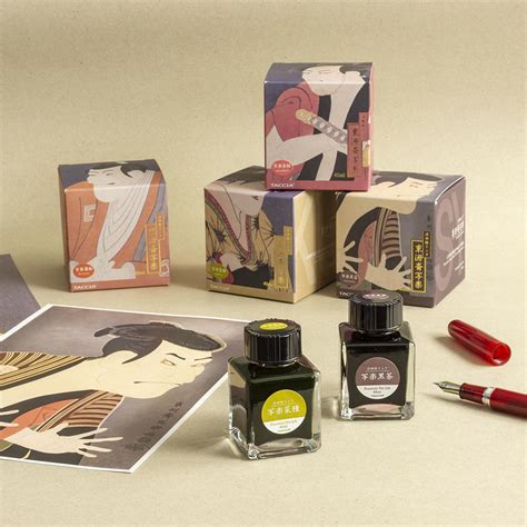 Taccia Ukiyo-e Ink Bottle (Aka Sakura - 40 ML) TFPI-WD42-6