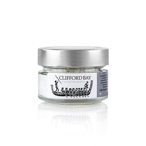 Clifford Bay, serpihan garam laut, Selandia Baru, 50 gram, Kaca ...