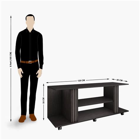 Buy Helios Rhine Terebi TV Unit - Brown from Helios by Home Centre at ...