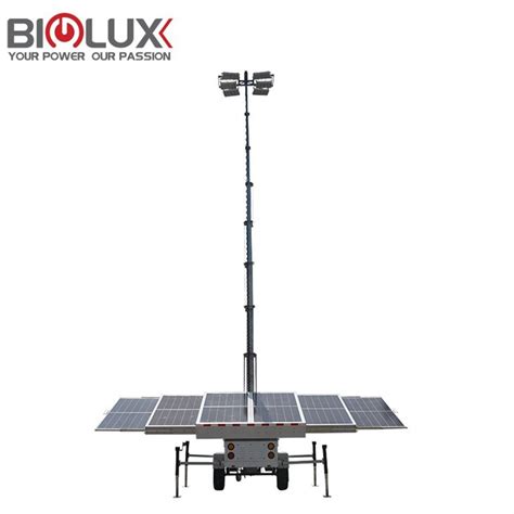 Mobile Solar LED Lighting Tower Manufacturer, Supplier, Factory in China - Biglux Innovation Ltd