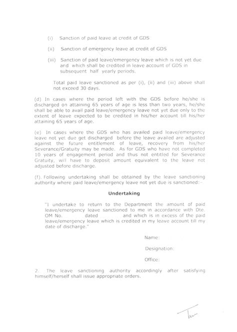 Regularization of the period of absence from duty in r/o GDS during ...