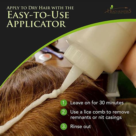 Head Hunters Wipe Out Natural Lice Treatment - 32oz All-Natural Shampoo ...