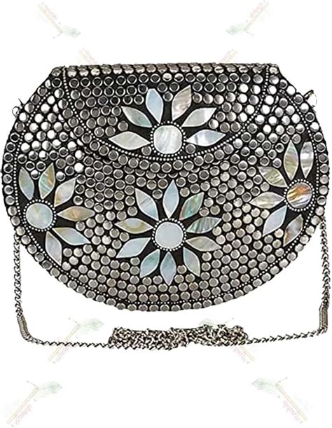 Amazon.in: Silver - Women's Clutches / Handbags, Purses & Clutches ...