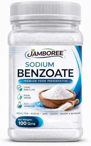 Jamboree Sodium Benzoate 100g (E211 Food Grade) | Food Preservative ...