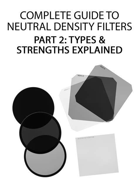 Image result for Neutral Density Filter Tutorial