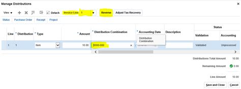 Oracle Invoice Account Distribution 的图像结果