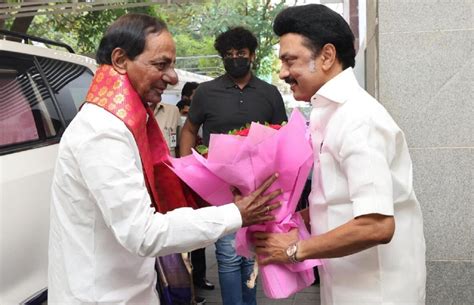 தெலங்கானா முதல்வர் சந்திரசேகர ராவுக்கு தமிழக முதல்வர் ஸ்டாலின் பிறந்த ...