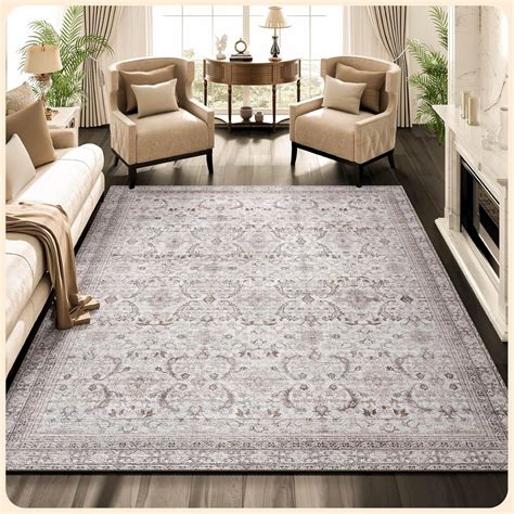 Amazon.com: Istana Rugs 9x12 - Beige Area Rug - Foldable Neutral Rug ...
