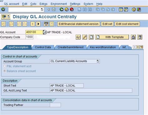 Image result for Create GL Account