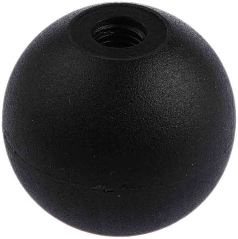 RS PRO | RS PRO Black Ball Clamping Knob, M10, Threaded Hole | 702-7784 ...