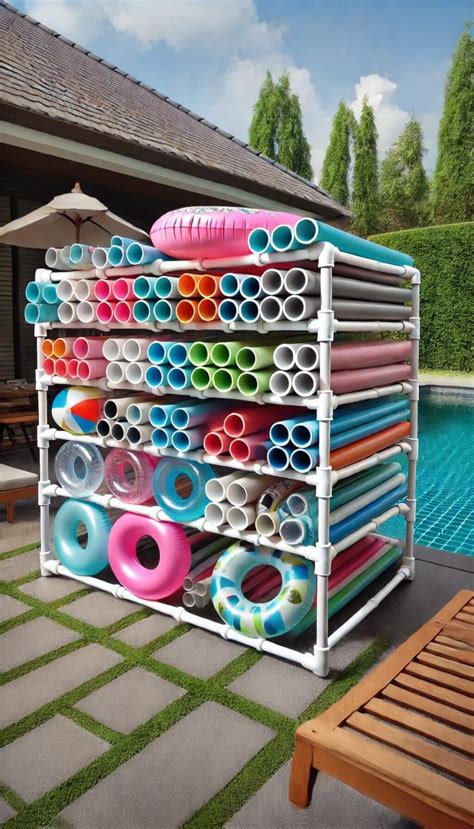 Image result for PVC Pool Storage