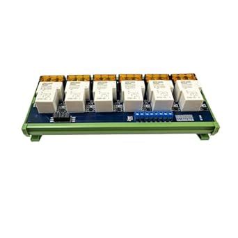 ST30-05-6CH-DR - 6 Channel 5V 30A Relay Module With Optocoupler ...