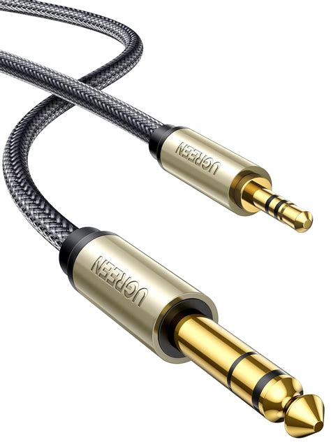 UGREEN 6.35mm to 3.5mm Audio Cable 6.3 1/4 inch to 3.5 1/8 inch Lead TS ...