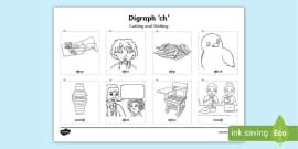Digraphs Cut and Stick Activity Sheets (Resource Pack)