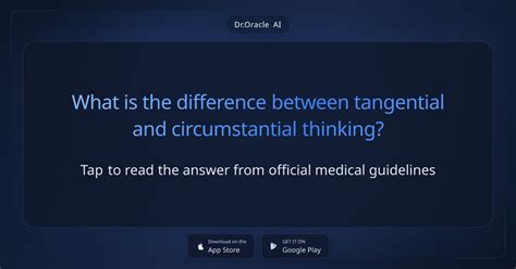 Image result for Example of Tangential Thinking