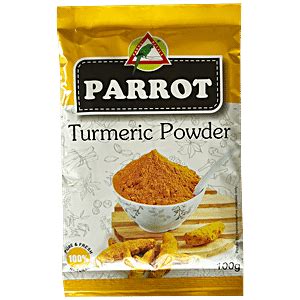 Buy Parrot Turmeric Powder - Haldi, 100% Natural Online at Best Price ...