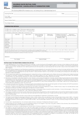 Fillable Online Nomination Registration Form Fax Email Print - pdfFiller