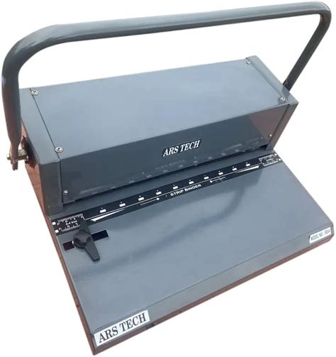 ARS TECH 10 Rectangular Holes A4 Size Manual Strip Binder Machine. with ...