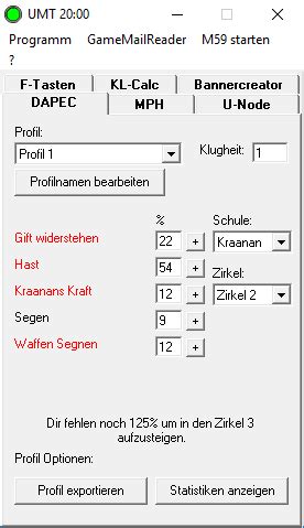UMT - Ultimate Meridian Tool - M59Wiki