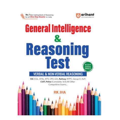 Genral Intelligence & Reasoning | By RK Jha | 2025 Edition | Arihant ...