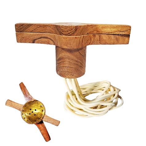 Buy Handmade Wooden Kitchen Press Maker | Murukku Maker Aluminium ...