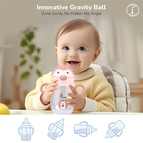 R for Rabbit Spikey Straw Sipper Peach Pink Feeding Nursing and Nursery ...