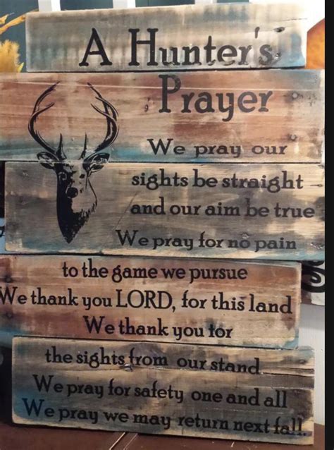 The hunter’s prayer : Hunting