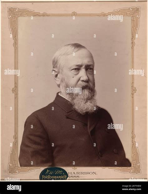 Benjamin Harrison 1888 Stock Photo - Alamy