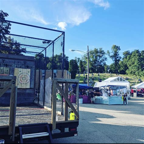 Mobile Axe Throwing Target in Pittsburgh - Ace Axe Throwing - Pittsburgh