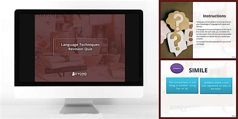 Language Techniques Revision Quiz (Presentation)