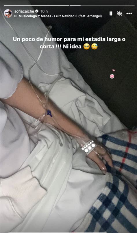 La publicación de Sofía Caiche que preocupa a sus seguidores: “Les pido que oren por mi salud”