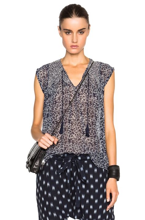 Ulla Johnson Tilda Top in Bleu | FWRD