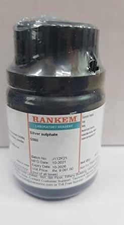 SILVER SULPHATE 25GM (CAS NO. 10294-26-5) ASSAY- MIN 98.5% Ag2SO4 M.W ...