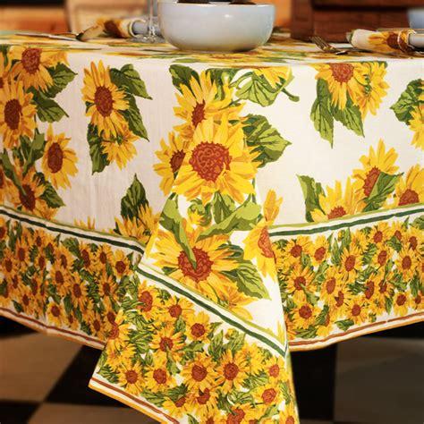 Table Cover – Yellow Marigold
