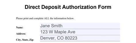 Direct Deposit Form | How to Fill Out a Direct Deposit Form