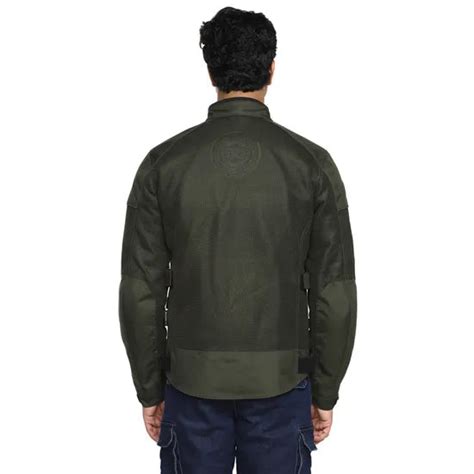 Royal Enfield Windfarer Riding Jacket-Olive From Moto Modz.