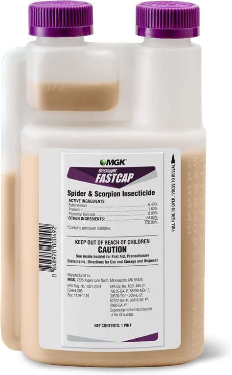 Amazon.com: Onslaught Fast-Cap Spider & Scorpion 16 oz Insecticide ...