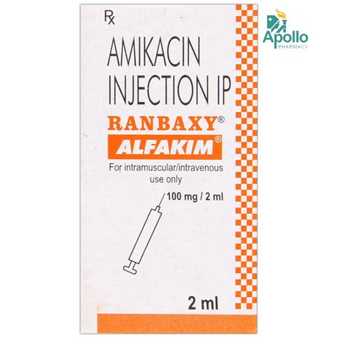 Alfakim 100 mg Injection | Uses, Side Effects, Price | Apollo Pharmacy