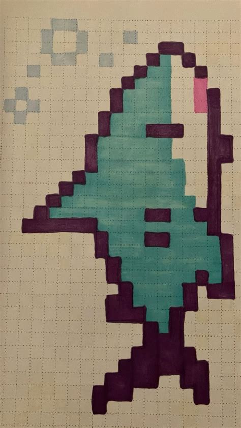Graph Paper Pixel Art
