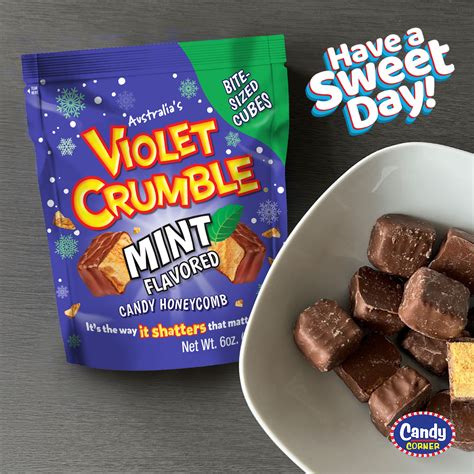 Violet Crumble Mint Cubes 170g - Candy Corner