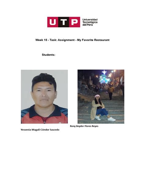 Image result for Restaurant Assignment