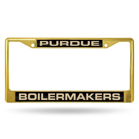 Rico Industries Purdue Boilermakers License plate frame in the Exterior ...