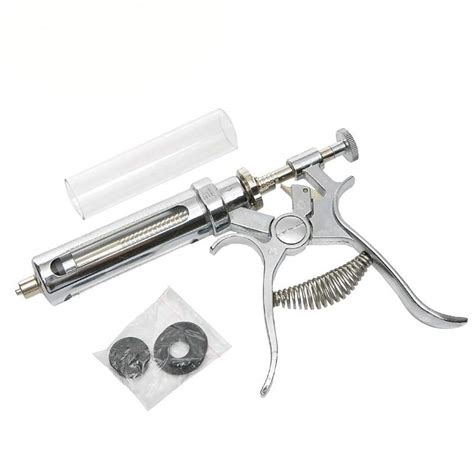 EBDS Veterinary Instrument Semiautomatic Continuous Syringe Adjustable ...