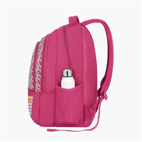 Buy Genie Girl Power 36L Pink Laptop Backpack Online